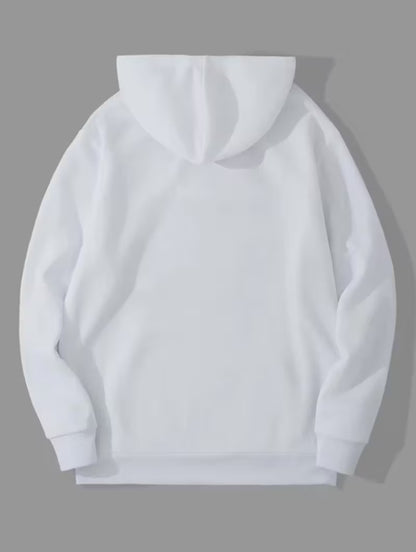 Bluza z Kapturem z Sznurkiem, Kreskówka Nadruk Jesień Zima