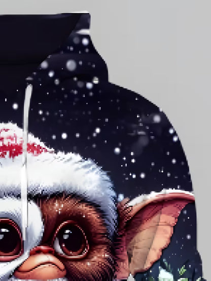 Męska bluza z kapturem na Boże Narodzenie