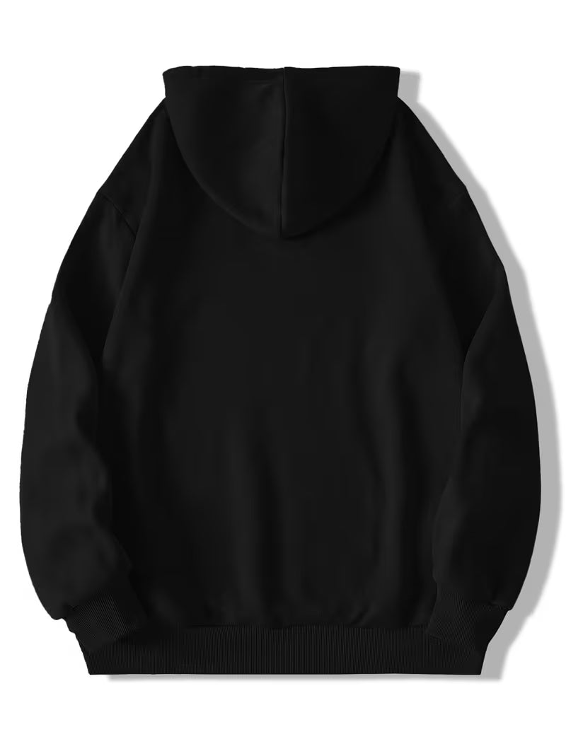 Bluza z Kapturem z Sznurkiem, Kreskówka Nadruk Jesień Zima