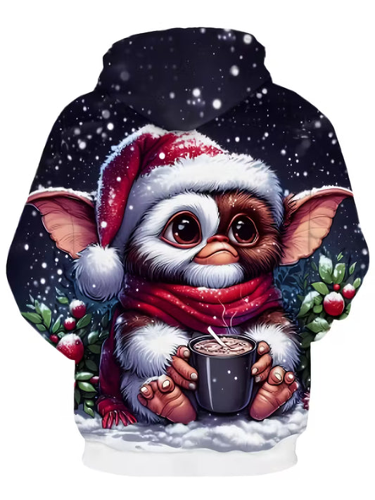 Męska bluza z kapturem na Boże Narodzenie