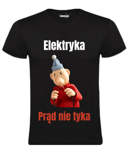 Bawełniana koszulka - Elektryka Prąd nie tyka