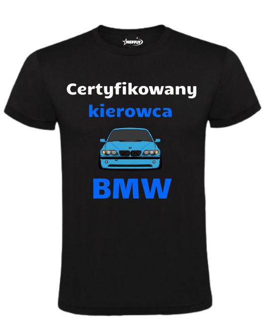 Bawełniana koszulka - Certyfikowany kierowca BMW