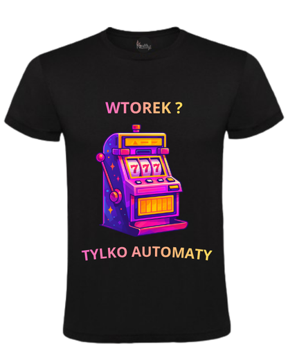 Bawełniane koszulka - WTOREK ? TYLKO AUTOMATY