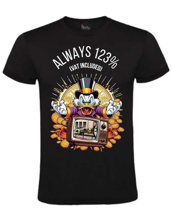 Bawełniana koszulka - ALWAYS 123% (VAT INCLUDED)