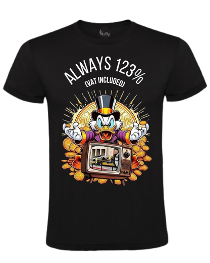 Bawełniana koszulka - ALWAYS 123% (VAT INCLUDED)