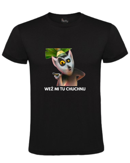 Bawełniana koszulka - WEŹ MI TU CHUCHNIJ