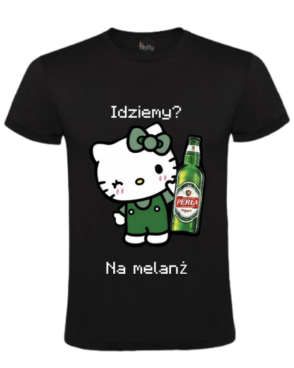 Bawełniana koszulka - Idziemy? Na melanż