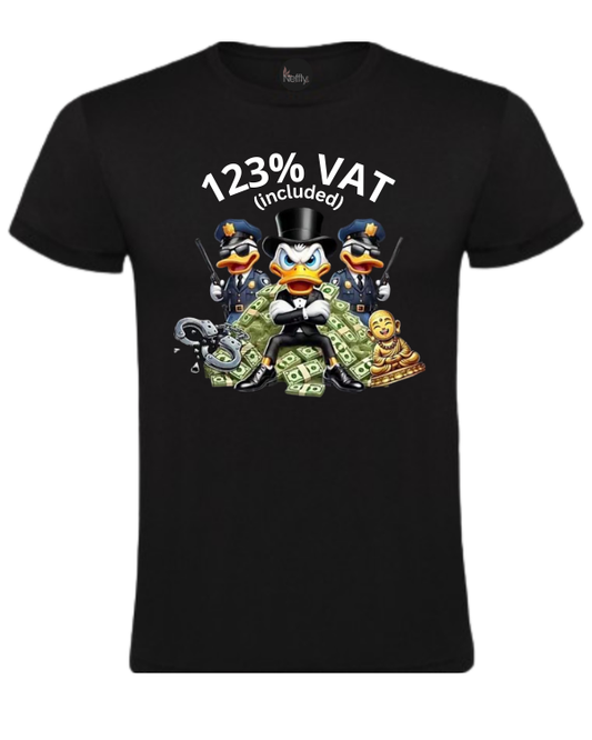 Bawełniana koszulka - 123% VAT (included)